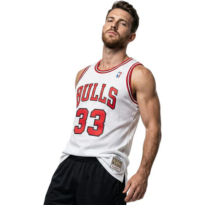Chicago Bulls 97-98 Scottie Pipen Blanca