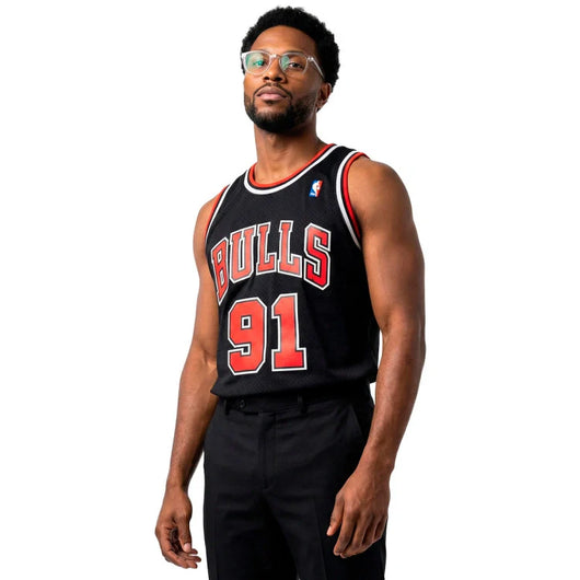 Chicago Bulls 97-98 Dennis Rodman Negra