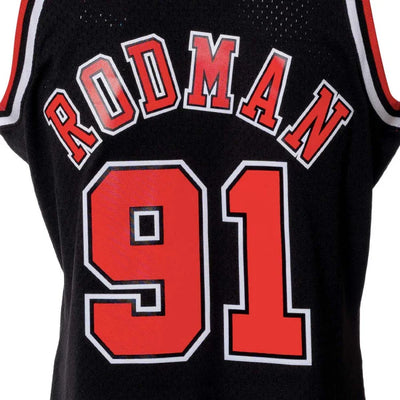 Chicago Bulls 97-98 Dennis Rodman Negra