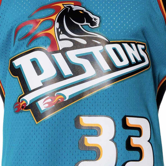 Detroit Pistons 98-99 Grant Hill Azul